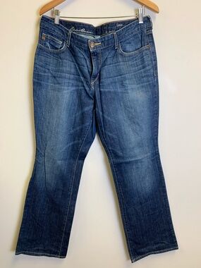 Eddie Bauer Women's Dark Blue Bootcut Jeans